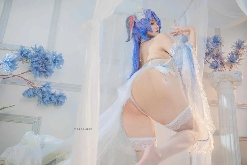 古阿扎 – 甘雨婚纱【44P】